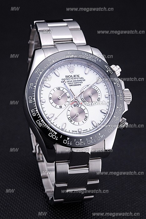 Rolex Cosmograph Daytona White Dial Stainless Steel Bracelet 622542 Replica Review