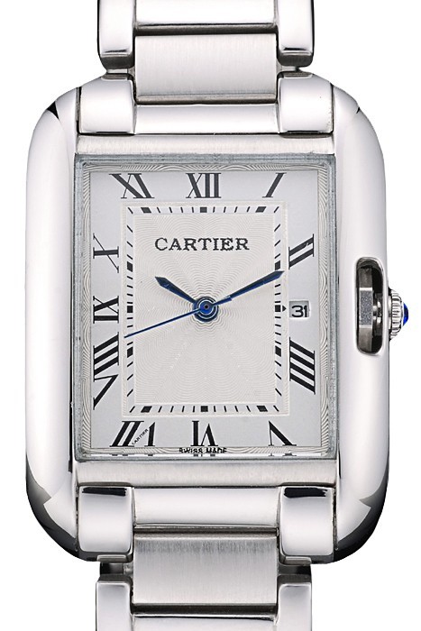 White Dial Cartier Tank replica