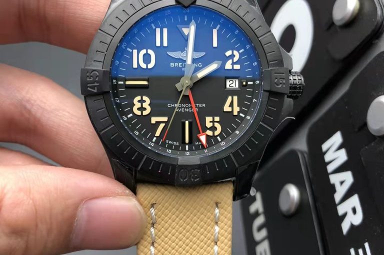 G Factory Replica Breitling Avenger GMT Black Watch Review